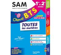 BTS SAM 1re et 2e années: Toutes les matières