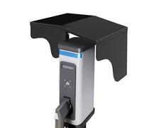 BTSAE Wallbox, protezione dalle intemperie, 44 x 28 x 28 cm, copertura per colonna di carica, tetto di protezione per stazione di ricarica e-auto, protezione dalle intemperie per mobile wallbox,