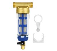 Btstil Filtro dell'acqua riutilizzabile, spin-down filtro dell'acqua per sedimenti con filo maschio per tubo dell'acqua pozzo (3/4" maschio)