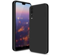 Btstring Cover per Huawei P20 Pro, Custodia Antiurto Case Sottile in Silicone TPU con Fodera in Microfibra e Protezione della Fotocamera -Nero