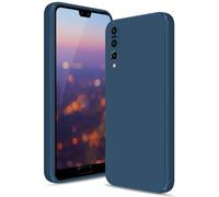 Btstring Cover per Huawei P20 Pro, Custodia Antiurto Case Sottile in Silicone TPU con Fodera in Microfibra e Protezione della Fotocamera -Blu