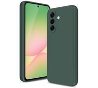 Btstring Cover per Samsung Galaxy A56, Custodia Antiurto Case Sottile in Silicone TPU con Fodera in Microfibra e Protezione della Fotocamera -Verde
