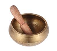 Btuty Campana Tibetana Fatta A Mano In Metallo Da 3 Pollici Con Attaccante Per Buddismo Meditazione Buddista Guarigione Rilassamento Yoga