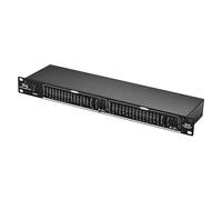 Btuty Equalizzatore a 15 bande a doppio canale 1U Montaggio su rack EQ-215