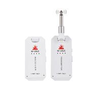 Btuty M-VAVE 5.8G Wireless Guitar System Set Ricevitore e Trasmettitore UHF Chitarra Ricaricabile per Chitarra Elettrica Basso Strumenti a Fiato Elettrici Trasmissione Plug and Play