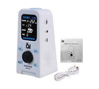 Btuty Metronomo Meccanico per Pianoforte Chitarra Metronomo di Alta Precisione per Bass Violino Guzheng Sassofono BT Display LCD ad Alta Definizione Volume Regolabile