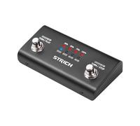 Btuty Pedale per giradisagine wireless BT portatile per musica per pianoforte e chitarra, indicatore LED a 4 modalità, ricaricabile, con pad antiscivolo, dispositivi di controllo remoto multimediali