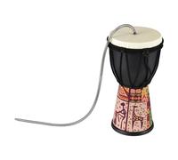 Btuty Tamburo a molla da 4 pollici Strumento di effetto sonoro del tamburo del tuono Tamburo portatile leggero in PVC Simulazione del suono del tuono dai colori vivaci per grandi