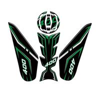 BTWSRX Adesivo Serbatoio Moto Adesivo per Serbatoio Carburante per Moto per Kawasaki per Ninja Z 400 Z400 Protezione Serbatoio Benzina Serbatoio Moto Resistente(Imposta 1)