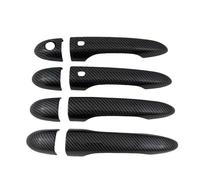 BTWSRX Auto Portiera Rivestimento Per Maniglia Esterna Auto Per Maserati Per Levante 2016-2019 2020 2021 2022 2023 2024 Con 2/4 Fori Smart Nero Lucido Copertura Per Maniglia Porta Esterna