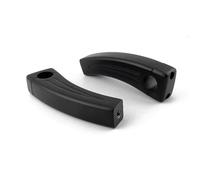 BTWSRX Morsetti per Riser Manubrio Morsetto di Montaggio per Riser Manubrio per Moto per Yamaha V-Star 650/1100 Silverado Classic Custom Road Star 1600/1700 Manubrio Moto 2 Pz Riser(Nero,12mm)