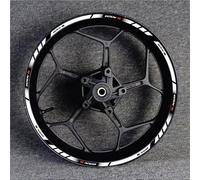 BTWSRX Moto Cerchioni Adesivo Adesivi per Cerchi Moto per Suzuki GSX-S750 GSX750S GSXS750 Gsxs 750 S750 Cerchioni Decalcomanie Riflettenti per Cerchi Sportivo Mozzo Ruota Adesivi Set(Colore 7)