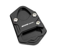BTWSRX Piastra di Supporto Laterale per Moto per SYM GTS 300i GTS300i 300 Cavalletto Laterale Supporto per Estensione Piastra di Supporto Cuscinetto di Estensione per cavalletto Laterale(Nero)