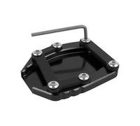 BTWSRX Supporto per Cavalletto Laterale per Ducati Diavel V4 DIAVEL V4 2023 2024, Piastra di Supporto per Cavalletto, Estensione Cavalletto Cuscinetto di Estensione per cavalletto Laterale(Nero)