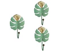 BTWYU 3 ganci for vestiti, ganci decorativi da parete, ganci creativi da parete, appendiabiti da parete