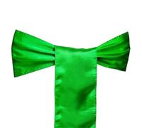 BTWYU Fasce per sedie, Fasce per sedie 25 Pezzi 17x275 cm Decorazioni for navate di Compleanno for Matrimoni e Compleanni(Dark Green)