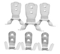 BTWYU Ganci da parete 6 ganci in acciaio inossidabile for piscina, ganci for accappatoio, ganci da parete, chiavi