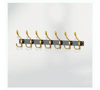 BTWYU Ganci da parete Appendiabiti da parete - Robusto, in acciaio inossidabile, gancio appendiabiti in metallo(7hooks)