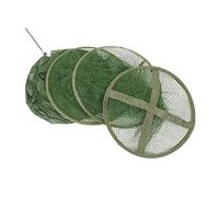 BTWYU Rete da Pesca, Attrezzatura da Pesca Gabbia da Pesca Pieghevole Portatile in Rete, Cestino da Pesca con Trappola for Pesci/perlani/pesciolini/granchi/gamberetti/aragoste, Materiali(A)