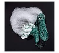 BTWYU Rete da Pesca, Attrezzatura da Pesca Pesca 1 Pezzo, Rete da Pesca da 8 m/20 m, Rete da Posta in Nylon Resistente con Trappola Galleggiante monofilamento, Materiali(20m)