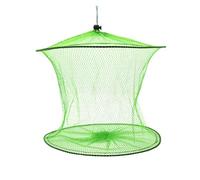 BTWYU Rete da Pesca, Attrezzatura da Pesca Rete da Pesca Portatile a 2 Strati, 48 x 30 cm, Rete da Lancio for Pesci e gamberetti, Materiali (Colore: 1 Strato)