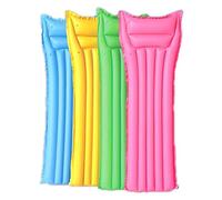 BTX SRL MATERASSINO 5 Tubi CM.183X70 Colori Assortiti Gonfiabile Mare