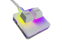BTXETUEL Copia e incolla Tastiera a 2 tasti SAYO OSU Tastiera da gioco meccanica con una mano Tastiera da gioco meccanica Cherry Switch RGB retroilluminata Mini tastiera USB per macro o giochi ritmici