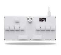 BTXETUEL SayoDevice CM51 Tastiera a scatto rapido per OSU!、djmax... Gioco ritmico con interruttori lineari magnetici OUTEMU Hall con manopola, tastiera programmabile personalizzata (interruttori