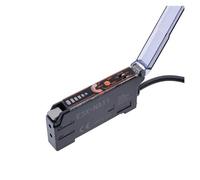 BTYKUYOO Amplificatore sensore fotoelettrico in Fibra Ottica LS04-18N a 3 Fili NPN NA11 a riflessione diffusa a Fascio Passante M3 M4 M6 EX-DN10(E3x-na11)
