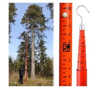 BTYQKZVPM Asta di misurazione telescopica, Palo di Misura telescopico ad Alta Tensione Multicolore 6-20 m(Orange,65 ft (20 m))