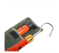 BTYQKZVPM Asta di misurazione telescopica, Palo di Misura telescopico for Alta Tensione 10 kV-500 KV Arancione 6-20 m con Borsa for Il Trasporto(800 cm/26 ft)