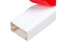 BTYQKZVPM Canalizzazioni per Cavi, Canalina for condutture, Kit, Correttore Cavi for Parete, Proteggi Cavi, Autoadesivo, for l'uso in uffici, soggiorni, Sale riunioni(White,39 * 19mm)