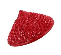 BTYQKZVPM Cappello da pesca da uomo in bambù, Cappello a cono di ananas da cavaliere samurai giapponese in bambù multicolore(Red)