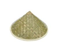 BTYQKZVPM Cappello da pesca da uomo in bambù, Cappello conico in bambù for risaia, for spiaggia, giardino, esterni, misure 36 cm-42 cm(36cm for Kids)