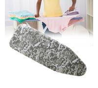 BTYQKZVPM Copriasse da stiro imbottito resistente, Copriasse da stiro Travel Home in cotone con coulisse in pellicola di alluminio multicolore 96x33cm griglia(D)