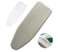 BTYQKZVPM Copriasse da stiro imbottito resistente, Fodera di ricambio for asse da stiro in tela di cotone 91x33 cm (36x13 pollici)(C Canvas)