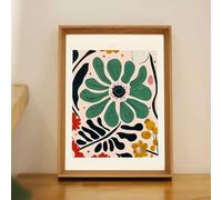 BTYQKZVPM Cornice per Foto Decorazioni per la casa e Le pare Cornice Decorativa Galleggiante in Acrilico bifacciale for Cartoline(Light Walnut Color,8 Inches)