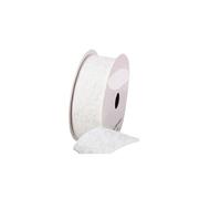 BTYQKZVPM Decorazioni per Torte Arcobaleno, Nastro 25mm/40mm 20 Iarde Multicolore(White,25mm-20yards)