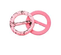 BTYQKZVPM Fibbie con Clip in Resina, Confezione da 10 Fermagli Rotondi in Resina for Magliette e Sciarpe Multicolore 25 mm 30(Chinese Windme,25mm 10pcs)