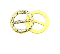 BTYQKZVPM Fibbie con Clip in Resina, Confezione da 10 Fermagli Rotondi in Resina for Magliette e Sciarpe Multicolore 25 mm 30(Chinese Style Shallow Powder,25mm 10pcs)