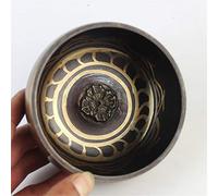 BTYQKZVPM Il canto tibetano, Il suono, Ciotola sonora Buddha fatta a mano, ciotola sonora for canti yoga(10.5cm)