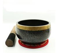 BTYQKZVPM Il canto tibetano, Il suono, Nero, for la guarigione del suono, yoga, rilassamento, equilibrio dei chakra, fatto a mano