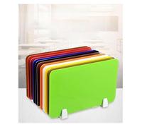 BTYQKZVPM Pannello divisorio da scrivania in PVC, Pannello divisorio for scrivania in Acrilico, Schermo for la Privacy, Multicolore, da 30x40 cm a 40x50(White,30 * 60cm)