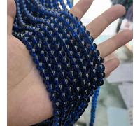 BTYQKZVPM Perline di Perle finte Tinte, Perline di Vetro Cristallo Rotonde da 8 mm, Multicolore, Confezione 50, for la creazione Gioielli Fai Te(14-a)