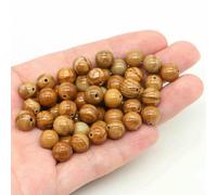 BTYQKZVPM Perline di Perle finte Tinte, Perline Rotonde sfuse in Pietra Naturale di Lava vulcanica Multicolore da 4-10 mm for la creazione Gioielli Fai Te(Serpeggiante,10mm-36-39pcs)