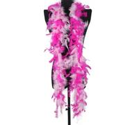 BTYQKZVPM Piume per Alberi di Natale, 40 g di Piume Boa marabù Tacchino Multicolori da 2 m for Decorazioni Natalizie for Feste Matrimonio Artigianali(Pinrk Rose Red)