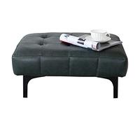 BTYQKZVPM Poggiapiedi ottomano in pelle, Rectangle Upholstered Storage Ottoman Tufted Faux Leather Multicolor 60x45x30cm(24x18x12in)(Green)