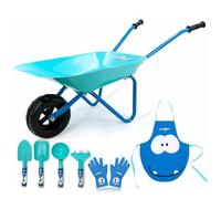 BTYQKZVPM Regali per la festa del papà carriola, carriola a Carrello da spiaggia for scavare la sabbia for l'asilo, carrello multiuso(Blue)