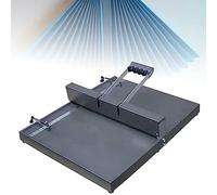 BTYQKZVPM Taglierina per Carta con ghigliottina, Macchina piegatrice Manuale da 350 mm for Piegatura e cordonatura della Carta A3 A4, Costruzione in Acciaio