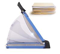 BTYQKZVPM Taglierina per Carta con ghigliottina, Taglierina for Carta a ghigliottina con capacità di 40 Fogli, Base in Metallo Blu for Carta A4 A6